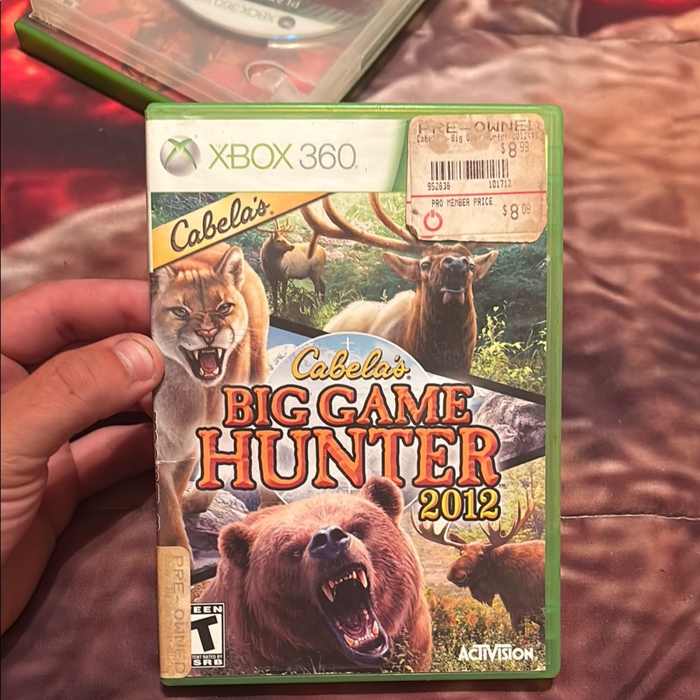 Cabela's Big Game Hunter 2012 for Xbox 360 - Green Cover